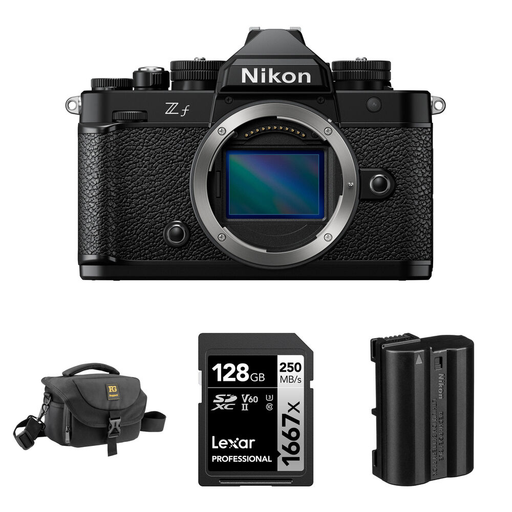 Беззеркальная камера Nikon Zf Mirrorless Camera with Essentials+ Kit
Беззеркальная камера Nikon Zf Mirrorless Camera with Essentials+ Kit