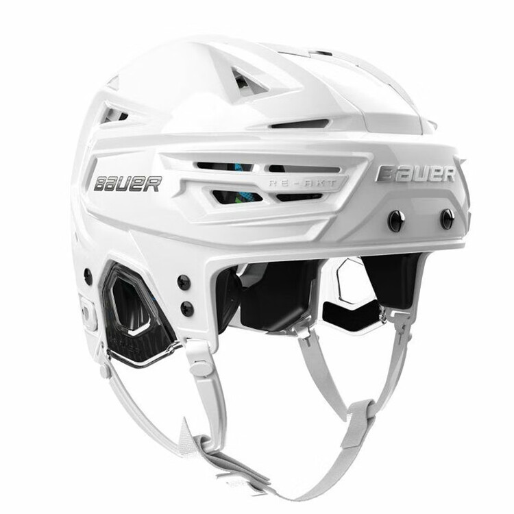 BAUER Новый хоккейный шлем RE-AKT 155, легкий защитный шлем для игры в хоккей, белый M без визора
BAUER Новый хоккейный шлем RE-AKT 155, легкий защитный шлем для игры в хоккей, белый M без визора