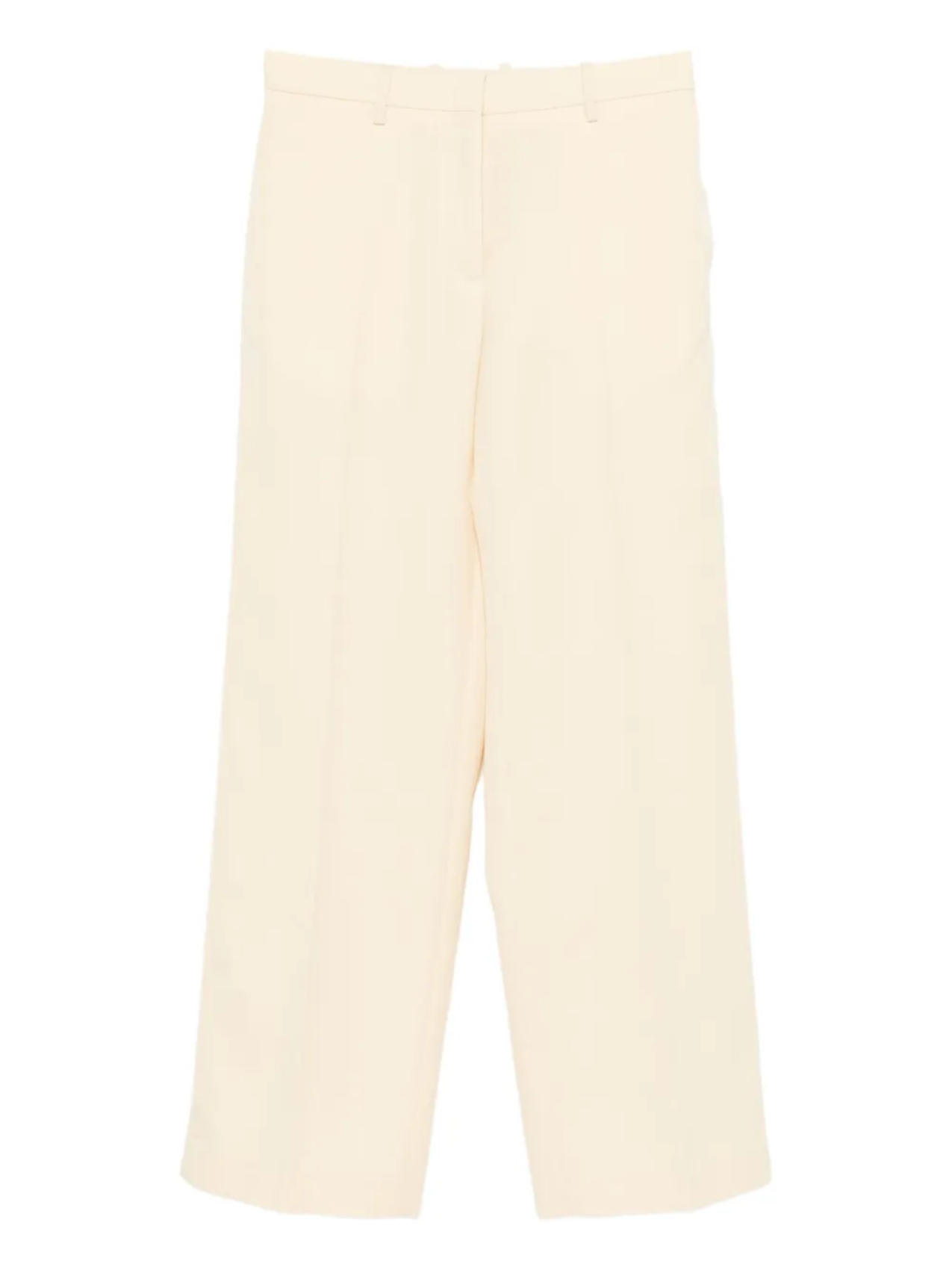 Шерстяные брюки с высокой талией Jil Sander, нейтральный
Шерстяные брюки с высокой талией Jil Sander, нейтральный