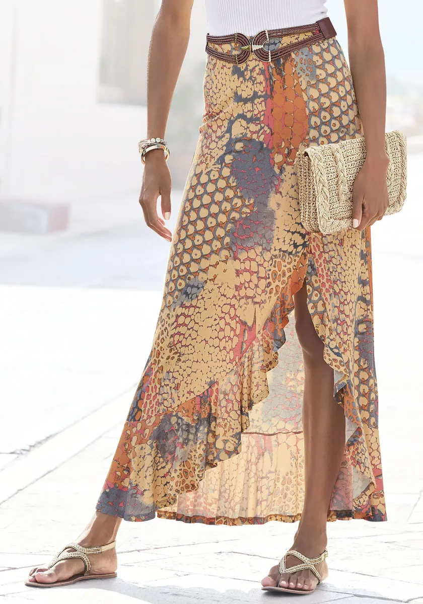 Юбка из джерси буйвола, анималистический принт, юбка миди с воланами в стиле кефаль, летняя юбка Buffalo, цвет Animal Bedruckt
Юбка из джерси буйвола, анималистический принт, юбка миди с воланами в стиле кефаль, летняя юбка Buffalo, цвет Animal Bedruckt