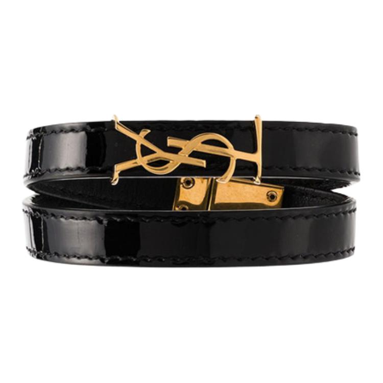SAINT LAURENT Браслет Patent Leather Wristbands Unisex Black
SAINT LAURENT Браслет Patent Leather Wristbands Unisex Black
