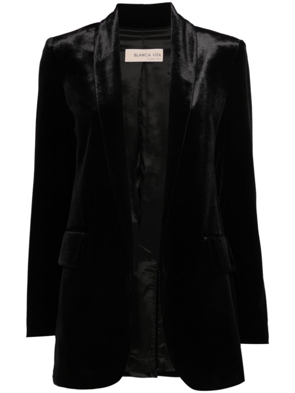 Blanca Vita бархатный блейзер Guarana, черный
Blanca Vita бархатный блейзер Guarana, черный