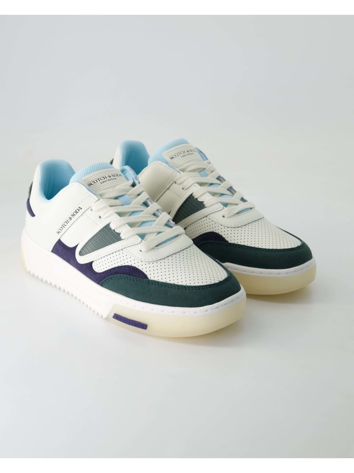 Кроссовки на шнуровке Scotch & Soda, зеленый
Кроссовки на шнуровке Scotch & Soda, зеленый