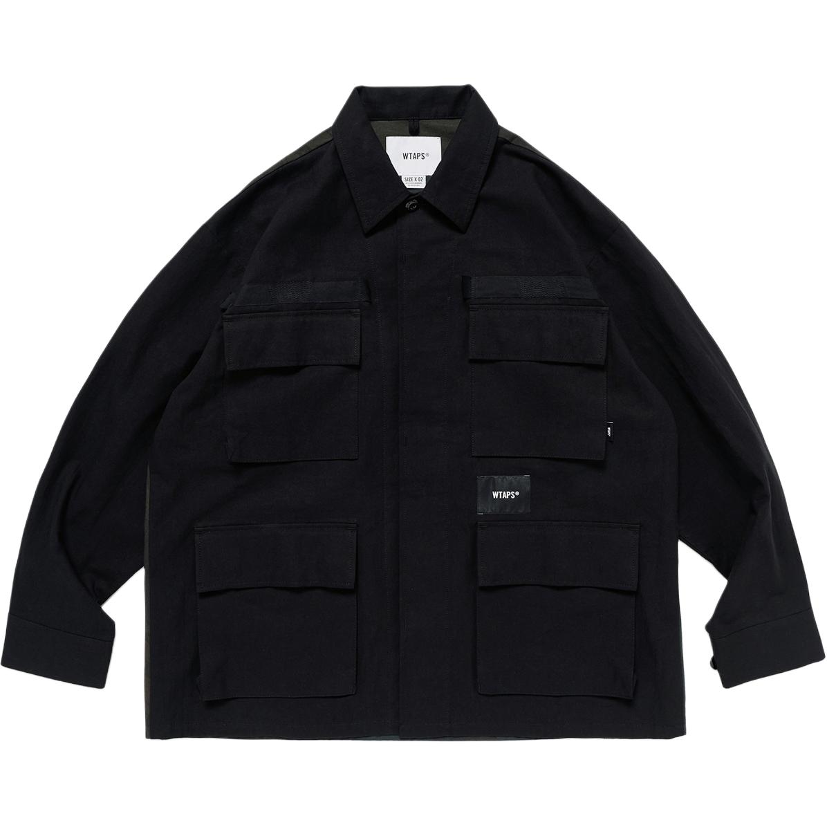 Многофункциональная хлопковая рубашка WTAPS, черный
Многофункциональная хлопковая рубашка WTAPS, черный