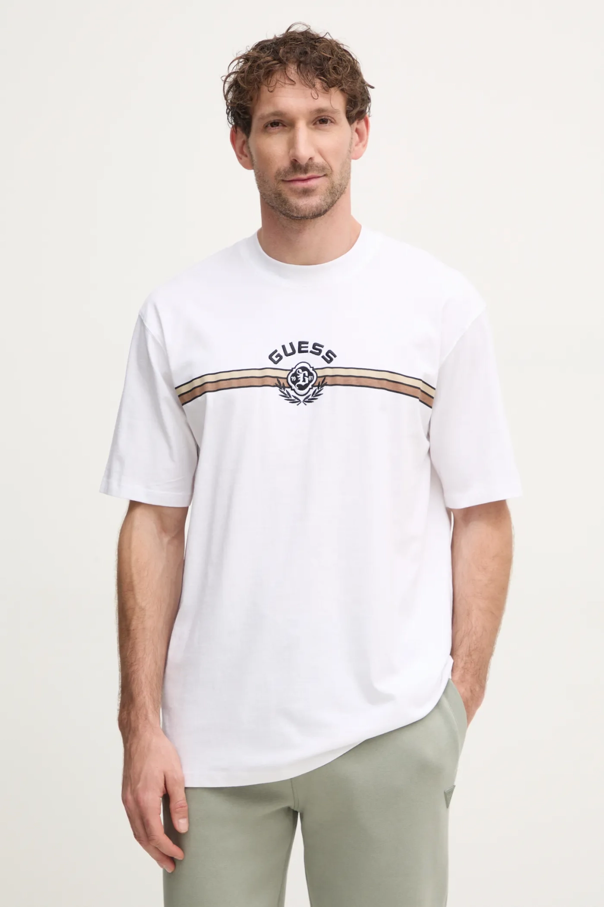 Футболка MOJO из хлопка Guess, белый
Футболка MOJO из хлопка Guess, белый