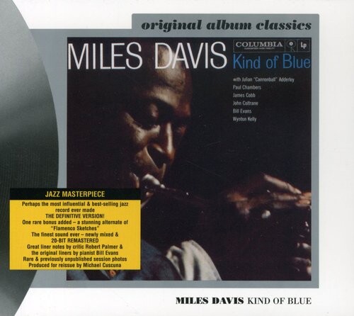 CD диск Davis, Miles: Kind Of Blue (remastered + Bonus Track)
CD диск Davis, Miles: Kind Of Blue (remastered + Bonus Track)