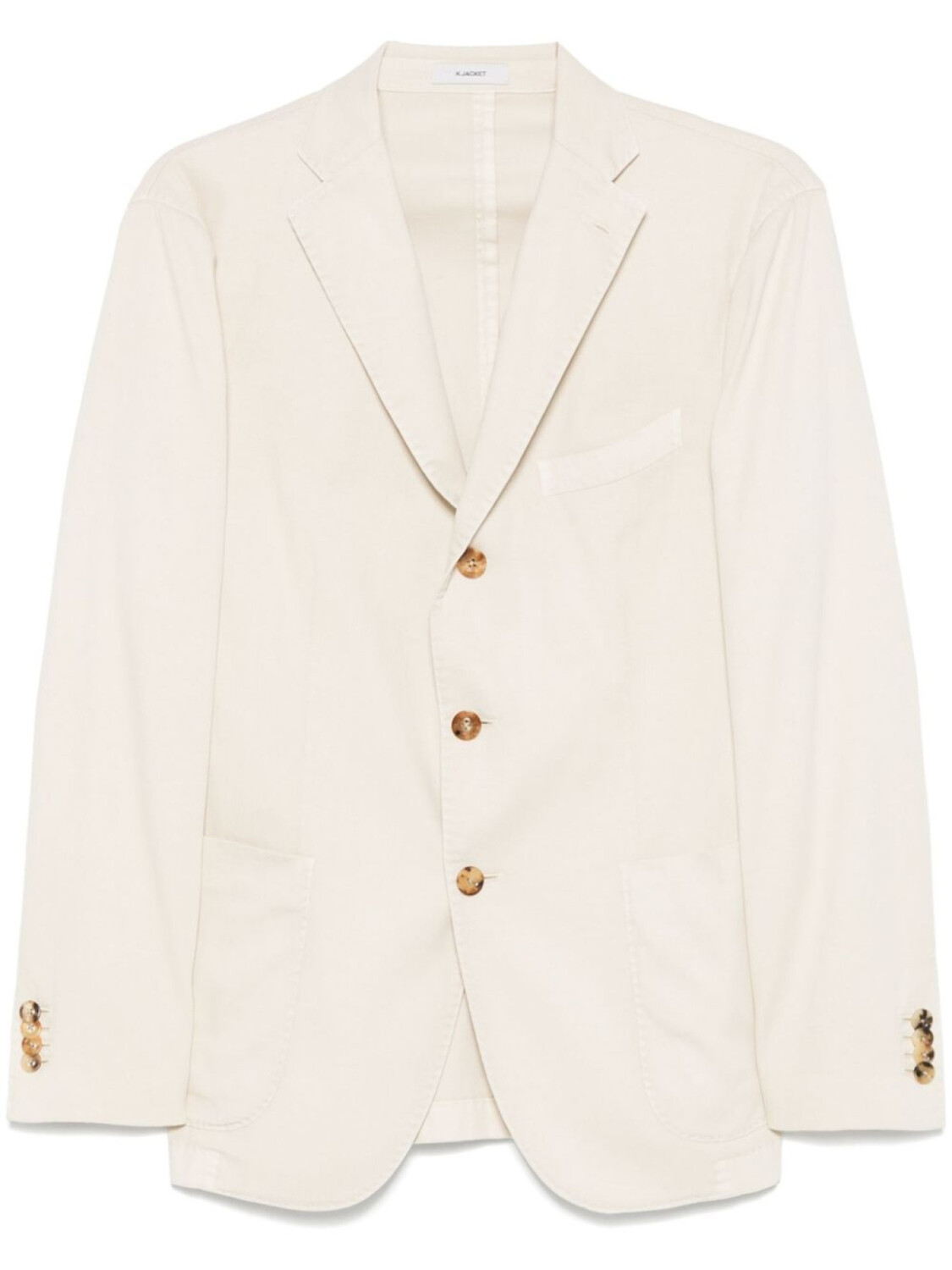 Boglioli однобортный пиджак, белый
Boglioli однобортный пиджак, белый