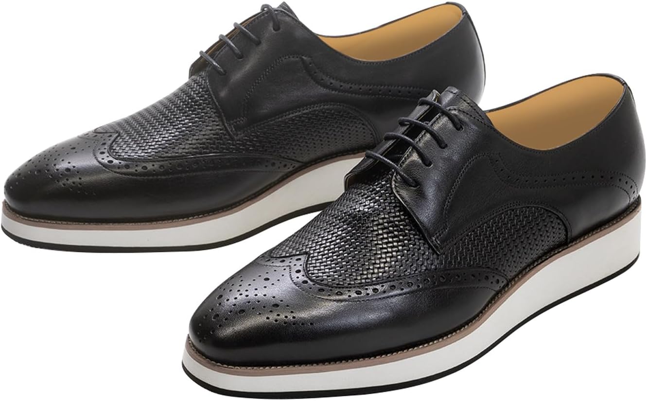 Мужские повседневные туфли оксфорды, формальные туфли Goodyear, из натуральной кожи, тви-пойнт, для костюма, бизнес-кэжуал, выпускной, свадьба, дерби, модные, ручной работы, смокинговые туфли для мужчин Santimon, черный
Мужские повседневные туфли оксфорды, формальные туфли Goodyear, из натуральной кожи, тви-пойнт, для костюма, бизнес-кэжуал, выпускной, свадьба, дерби, модные, ручной работы, смокинговые туфли для мужчин Santimon, черный