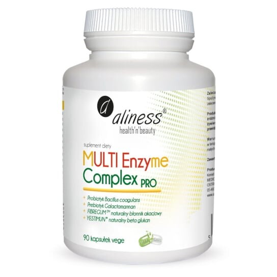 MedicaLine, Ферментный комплекс Aliness MULTI PRO, 90 капсул
MedicaLine, Ферментный комплекс Aliness MULTI PRO, 90 капсул