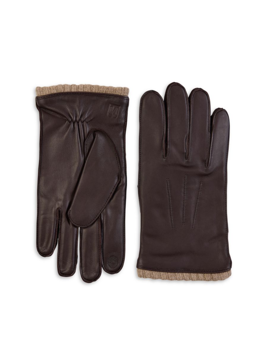Технические перчатки из кожи наппа Bruno Magli, коричневый
Технические перчатки из кожи наппа Bruno Magli, коричневый