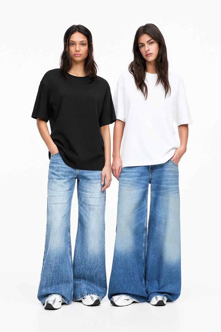 Упаковка из 2 футболок большого размера Pull And Bear, мультиколор
Упаковка из 2 футболок большого размера Pull And Bear, мультиколор