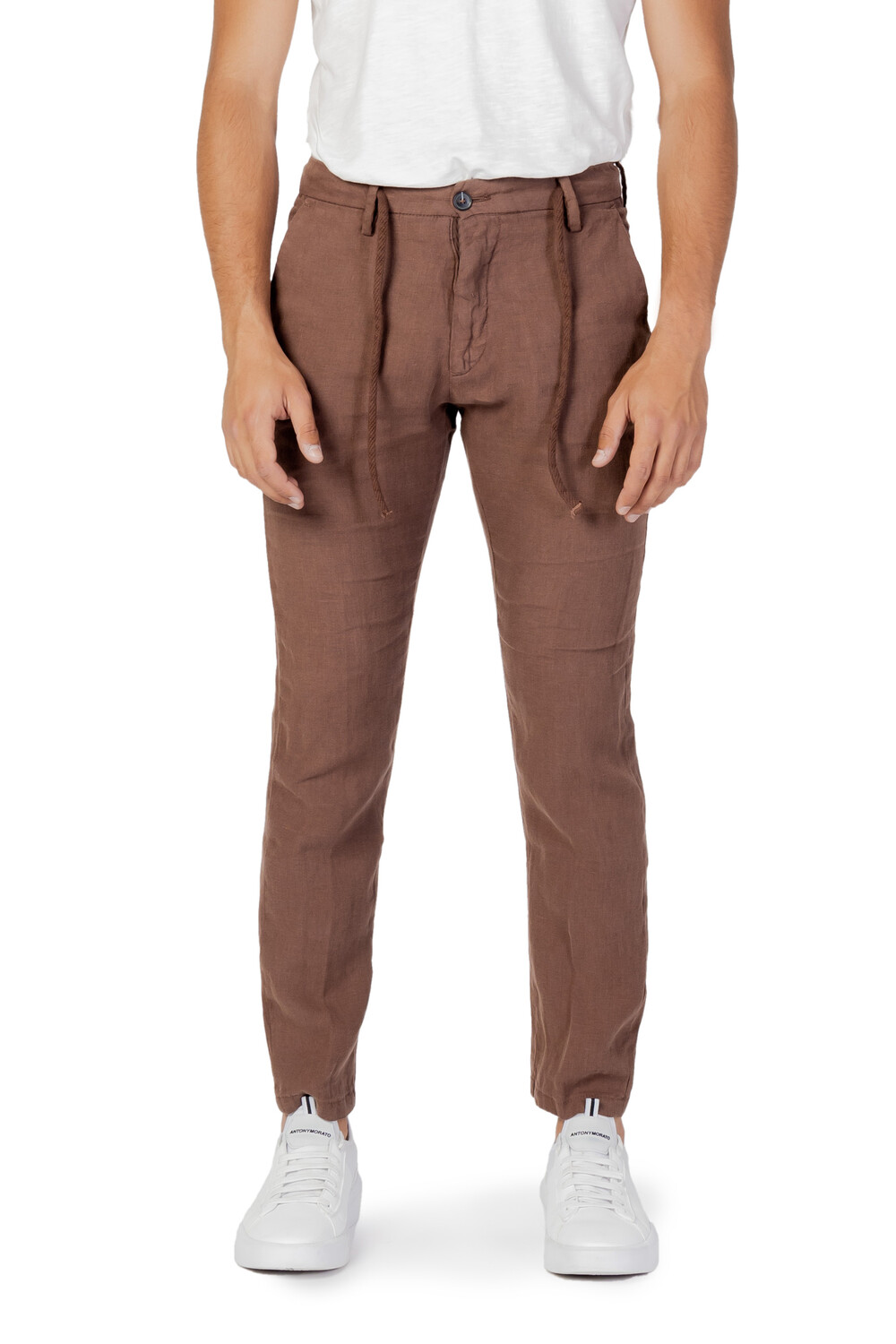 Брюки мужские Borghese льняные, коричневый
Брюки мужские Borghese льняные, коричневый