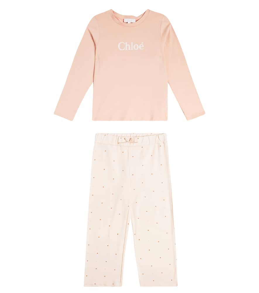 Хлопковые пижамы Chloé Kids, Pink Washed Pink
Хлопковые пижамы Chloé Kids, Pink Washed Pink