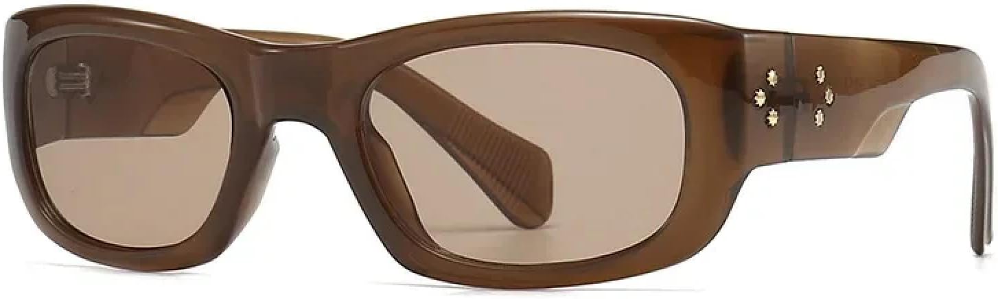 Модные винтажные прямоугольные солнцезащитные очки для женщин и мужчин, роскошные солнцезащитные очки с градиентным переходом цвета, панк-очки с заклепками TKKTLLT, Tea Tea
Модные винтажные прямоугольные солнцезащитные очки для женщин и мужчин, роскошные солнцезащитные очки с градиентным переходом цвета, панк-очки с заклепками TKKTLLT, Tea Tea