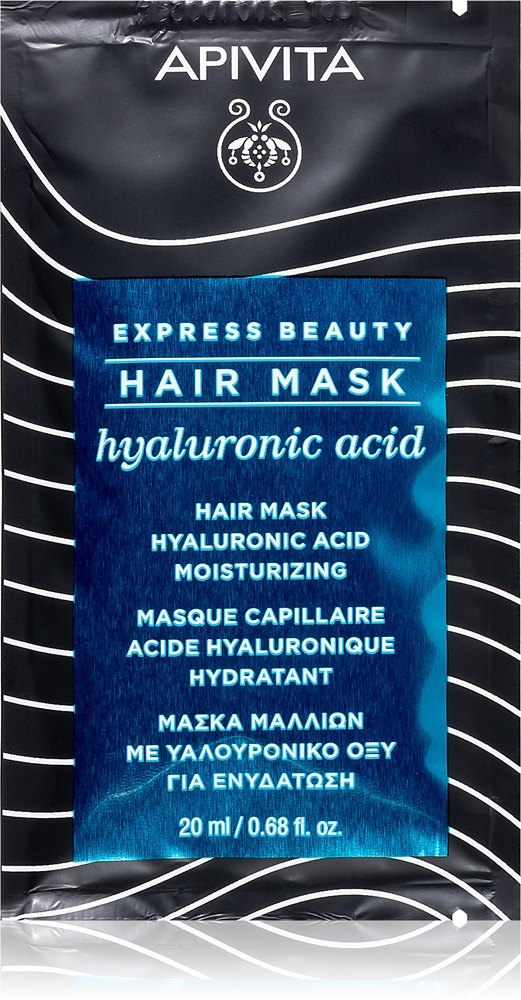 Экспресс-Маска для волос увлажняющая Apivita, 20 мл
Экспресс-Маска для волос увлажняющая Apivita, 20 мл