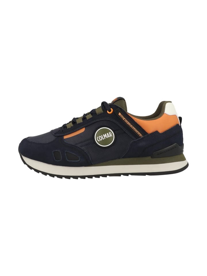 Низкие кеды Travis Sport Colors темно-синего цвета COLMAR
Низкие кеды Travis Sport Colors темно-синего цвета COLMAR