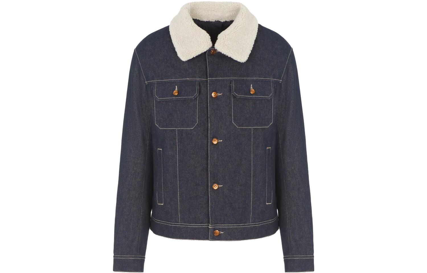 Стеганая куртка мужская джинсовая синяя Armani Exchange, темно-синий
Стеганая куртка мужская джинсовая синяя Armani Exchange, темно-синий