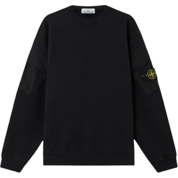 Свитшот с нашивкой-логотипом STONE ISLAND, черный
Свитшот с нашивкой-логотипом STONE ISLAND, черный