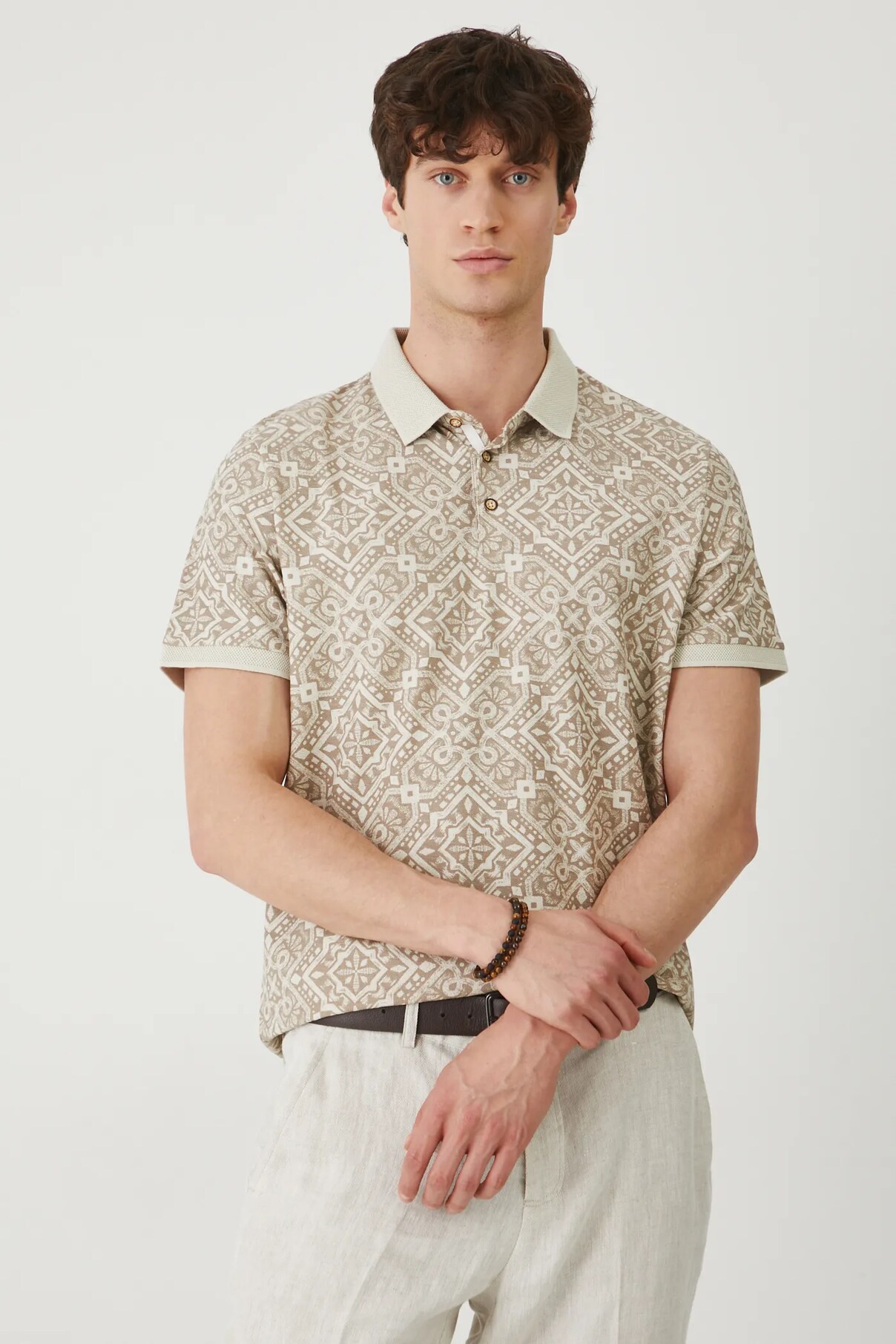 Поло из хлопка Medicine, бежевый
Поло из хлопка Medicine, бежевый