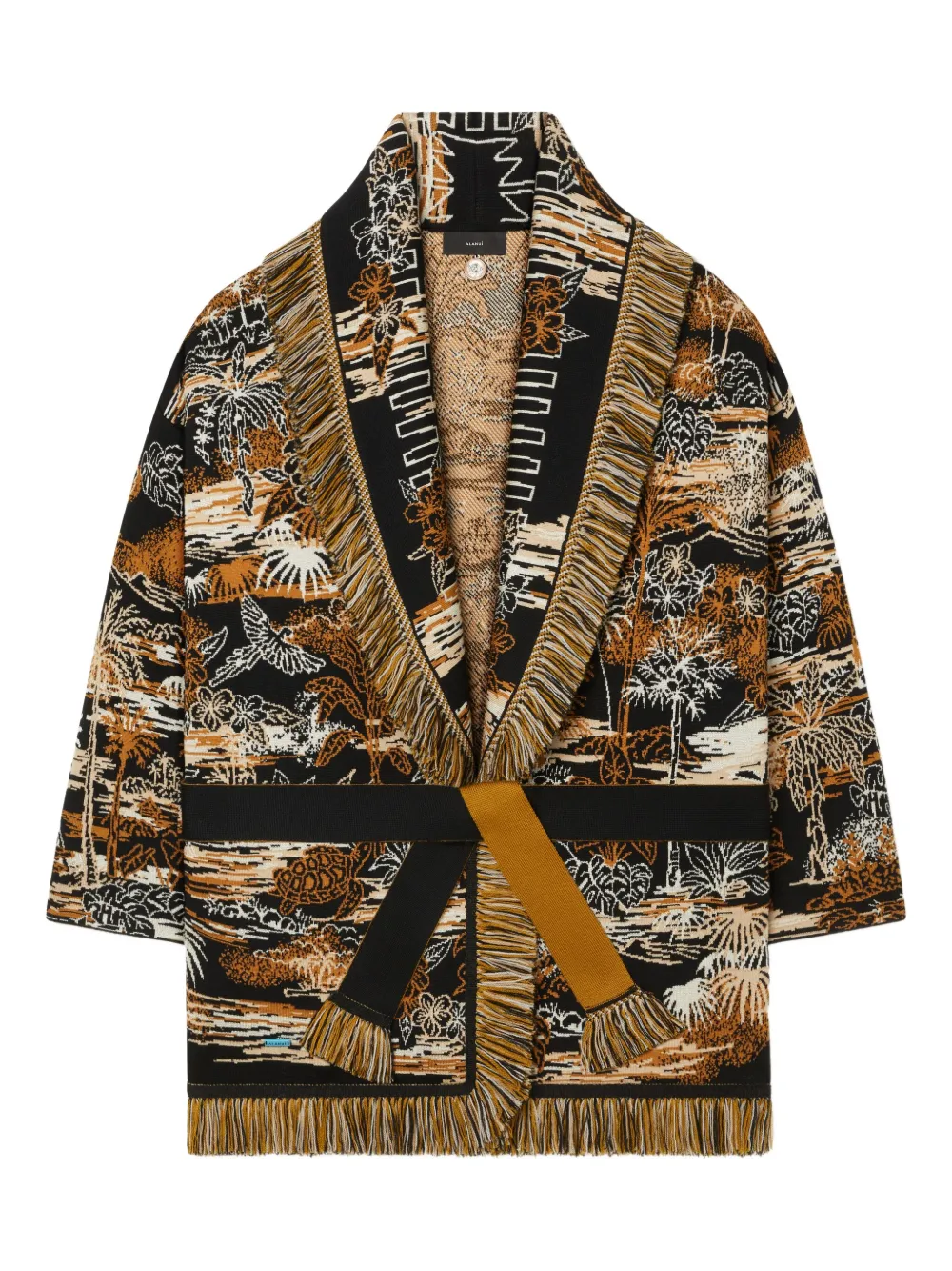 Кардиган Lost In The Blue с бахромой Alanui, черный
Кардиган Lost In The Blue с бахромой Alanui, черный