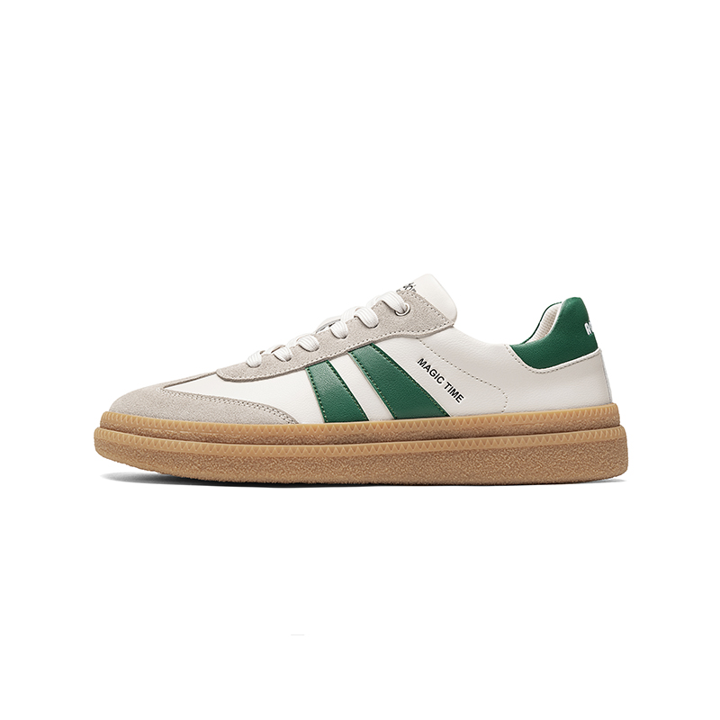 AGSDON Легкие нескользящие низкие кроссовки для скейтбординга, мужские, бежево-зеленые
AGSDON Легкие нескользящие низкие кроссовки для скейтбординга, мужские, бежево-зеленые