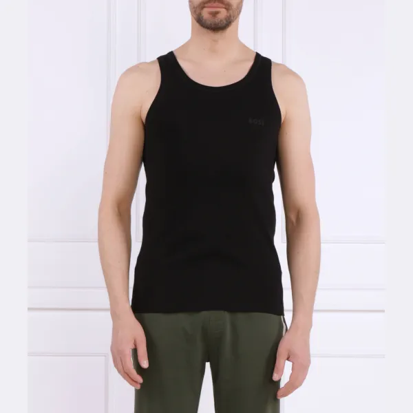 Оригинальная майка стандартного кроя. Boss, черный
Оригинальная майка стандартного кроя. Boss, черный