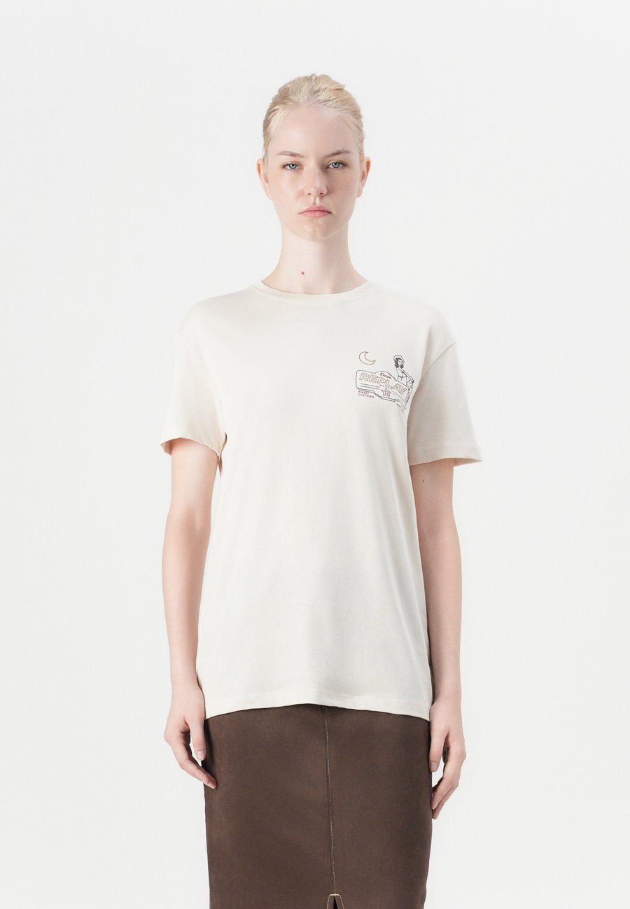 Футболка Replay Print T-shirt, Winter White/Beige, Белый, Футболка Replay Print T-shirt, Winter White/Beige
Футболка Replay Print T-shirt, Winter White/Beige, Белый, Футболка Replay Print T-shirt, Winter White/Beige