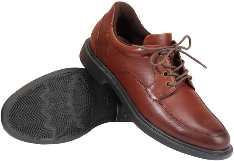 Мужские туфли без шнурков - премиальная кожа, противоскользящая подошва - в комплекте носки и набор для чистки Zeba, коричневый
Мужские туфли без шнурков - премиальная кожа, противоскользящая подошва - в комплекте носки и набор для чистки Zeba, коричневый