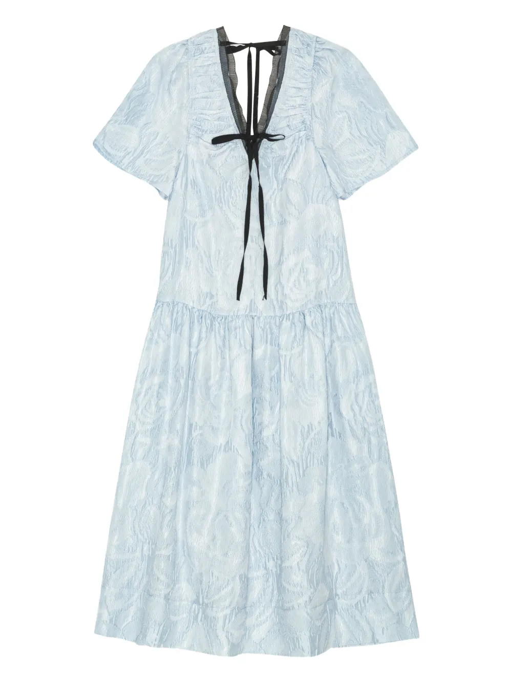 Платье миди из ткани клоке GANNI, синий
Платье миди из ткани клоке GANNI, синий