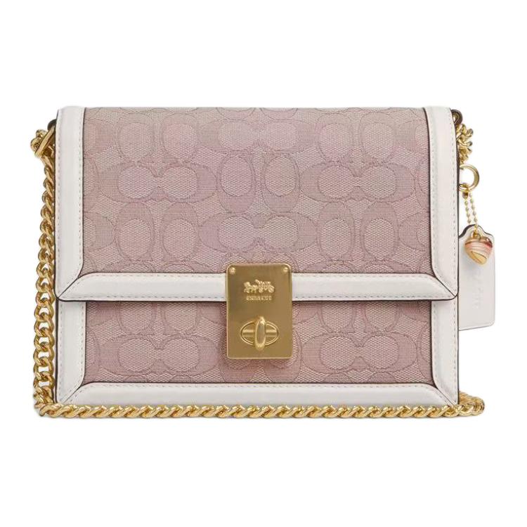 COACH Кожаная сумка через плечо с тканевой вставкой
COACH Кожаная сумка через плечо с тканевой вставкой