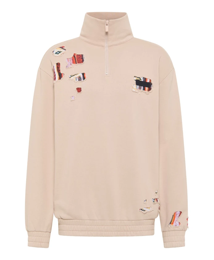 Элегантный свитер с высоким воротником Carlo Colucci, бежевый
Элегантный свитер с высоким воротником Carlo Colucci, бежевый