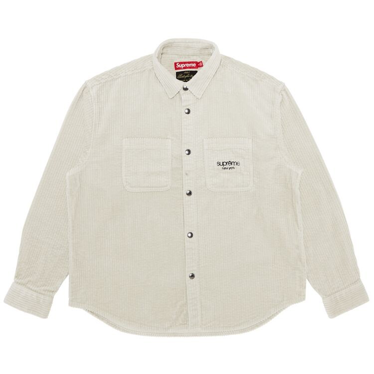 Рубашка Supreme Wide Wale Corduroy Snap Shirt Stone, кремовый
Рубашка Supreme Wide Wale Corduroy Snap Shirt Stone, кремовый