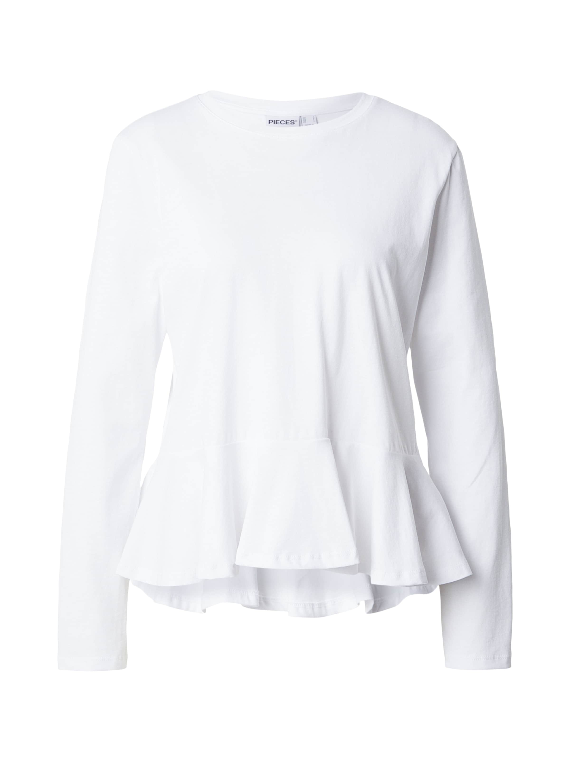 PIECES Лонгслив 'PCDANILLA PEPLUM' в белом цвете
PIECES Лонгслив 'PCDANILLA PEPLUM' в белом цвете