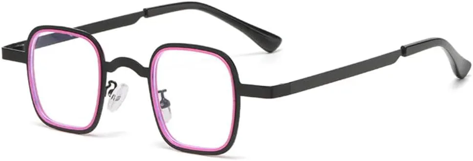 Женские солнцезащитные очки в стиле ретро, маленькие, панк, черные, с защитой от УФ-излучения UV400, металлические, модные женские очки TKKTLLT, Blackpink-clear
Женские солнцезащитные очки в стиле ретро, маленькие, панк, черные, с защитой от УФ-излучения UV400, металлические, модные женские очки TKKTLLT, Blackpink-clear