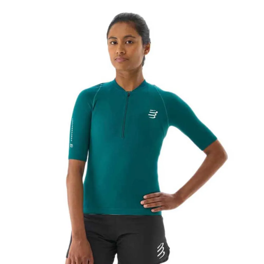 Футболка Compressport ATSW491, зеленый 
Футболка Compressport ATSW491, зеленый