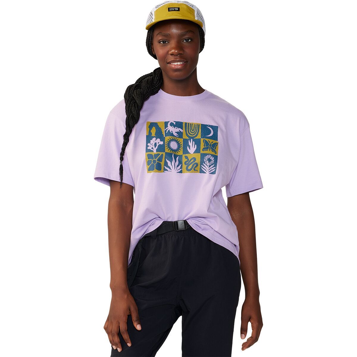 Пустынный клетчатый короткий рукав свободного кроя топ Mountain Hardwear, цвет wisteria
Пустынный клетчатый короткий рукав свободного кроя топ Mountain Hardwear, цвет wisteria