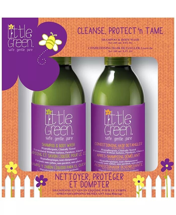 Kids Cleanse, Protect 'N' Tame Набор из 2 штук по 16 унций Little Green
Kids Cleanse, Protect 'N' Tame Набор из 2 штук по 16 унций Little Green