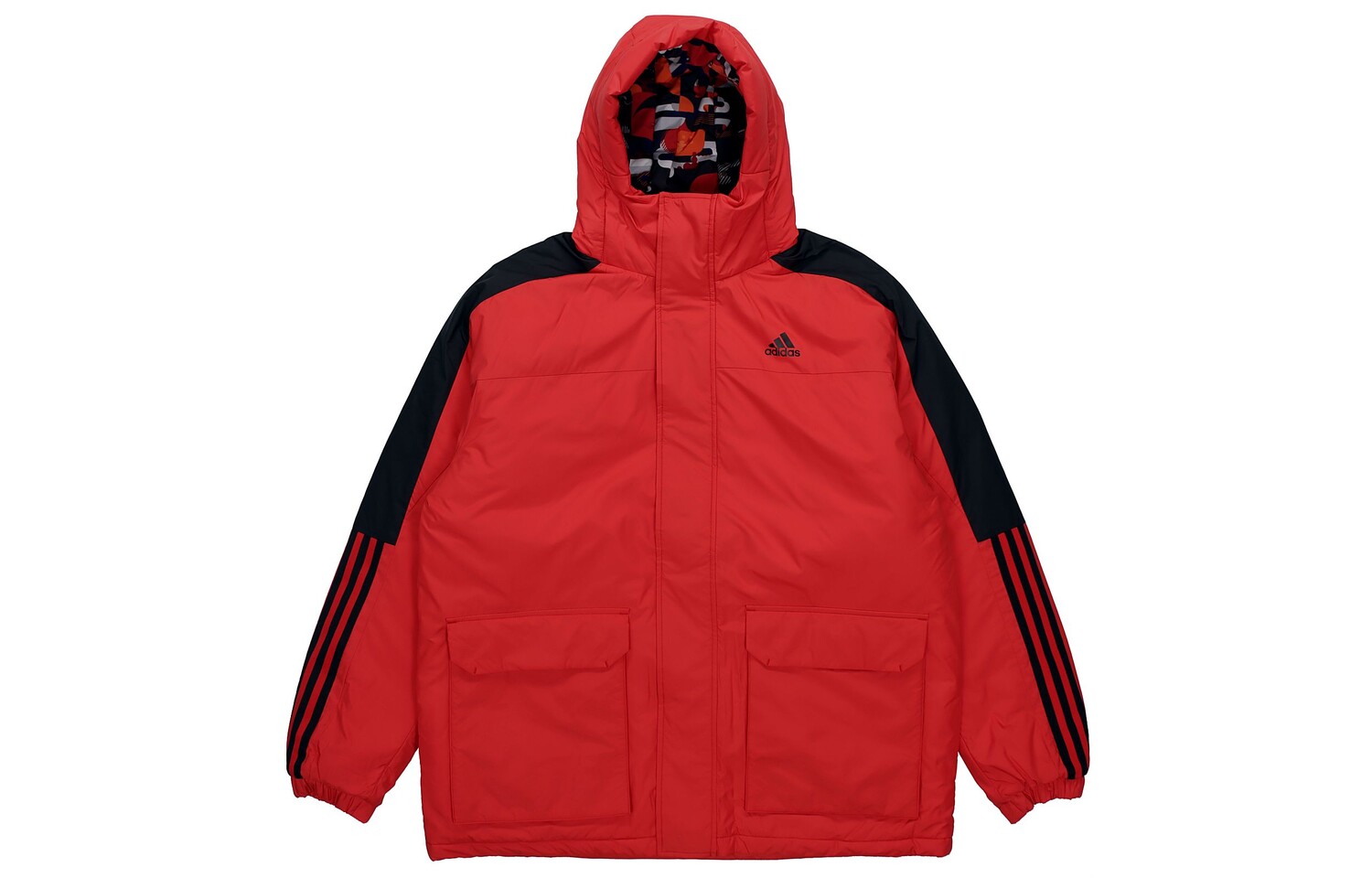 Adidas Мужская стеганая куртка, Красный 
Adidas Мужская стеганая куртка, Красный