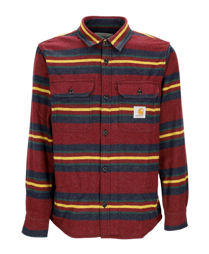 Фланелевая рубашка-куртка в полоску Carhartt Wip, мультиколор
Фланелевая рубашка-куртка в полоску Carhartt Wip, мультиколор