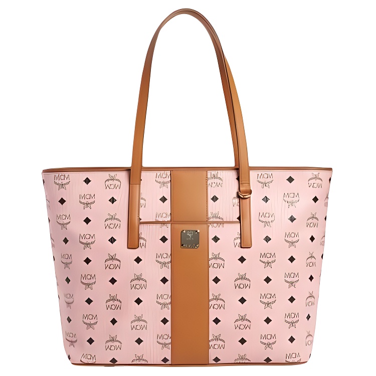 Сумка-шоппер Toni Visetos из холста, женская сумка через плечо светло-туманного розового с коньячным MCM
Сумка-шоппер Toni Visetos из холста, женская сумка через плечо светло-туманного розового с коньячным MCM