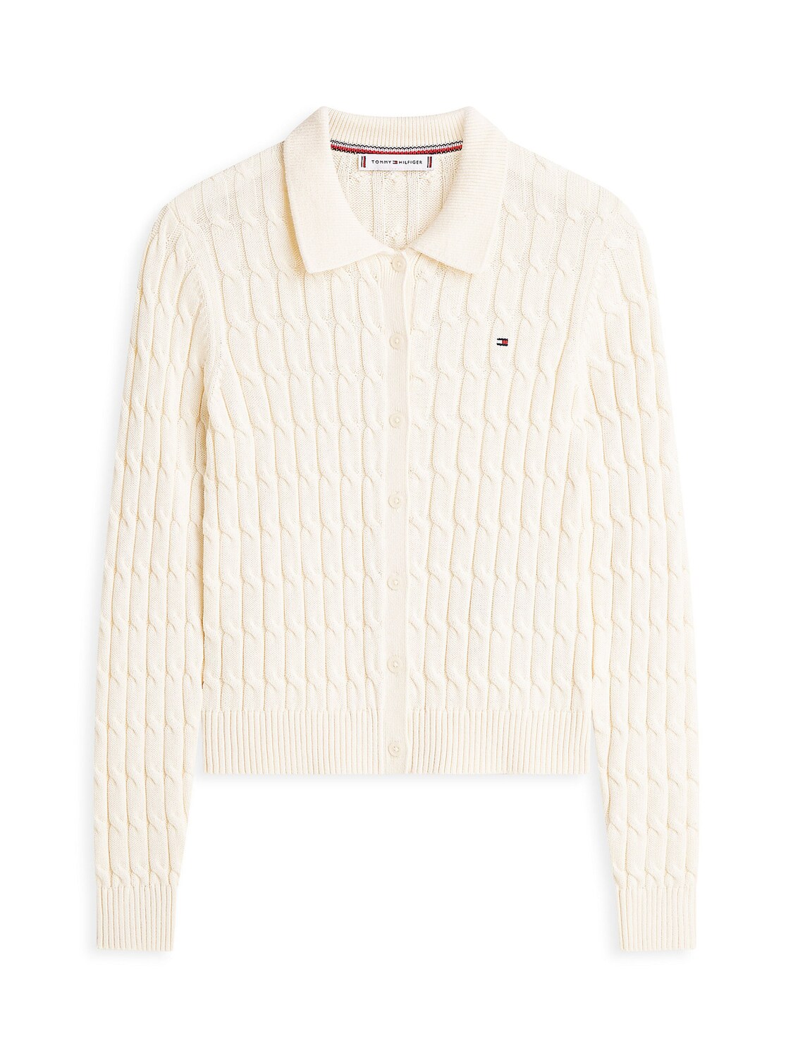 TOMMY HILFIGER Вязаный кардиган в бежевом цвете
TOMMY HILFIGER Вязаный кардиган в бежевом цвете