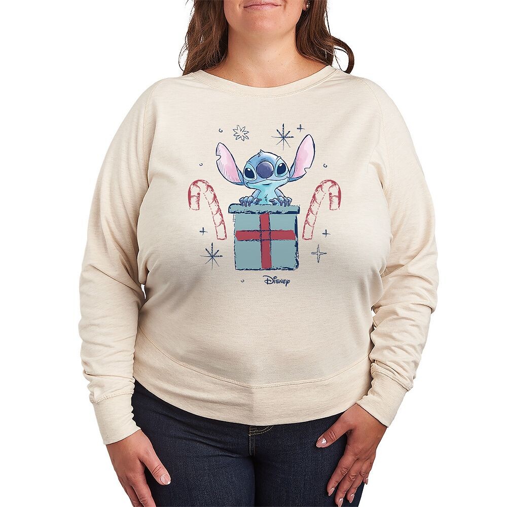 Легкий свитшот из френч-терри Disney's Lilo & Stitch Candy Canes больших размеров, бежевый
Легкий свитшот из френч-терри Disney's Lilo & Stitch Candy Canes больших размеров, бежевый