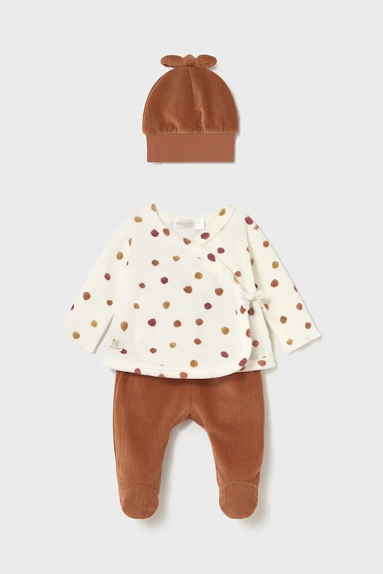 Комплект для новорожденного Mayoral Newborn, коричневый
Комплект для новорожденного Mayoral Newborn, коричневый