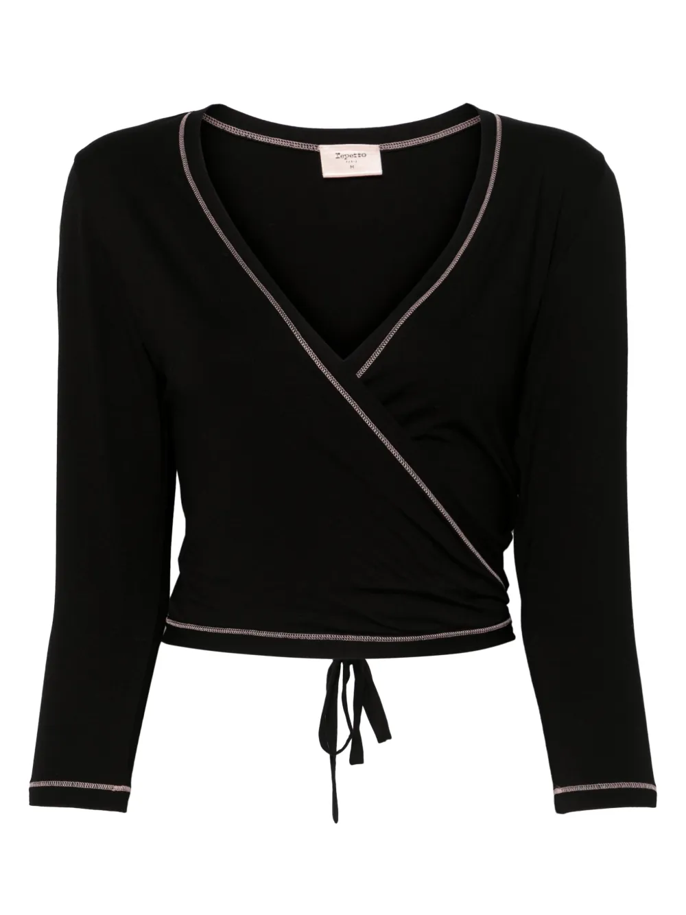 Топ с запахом Repetto, черный
Топ с запахом Repetto, черный