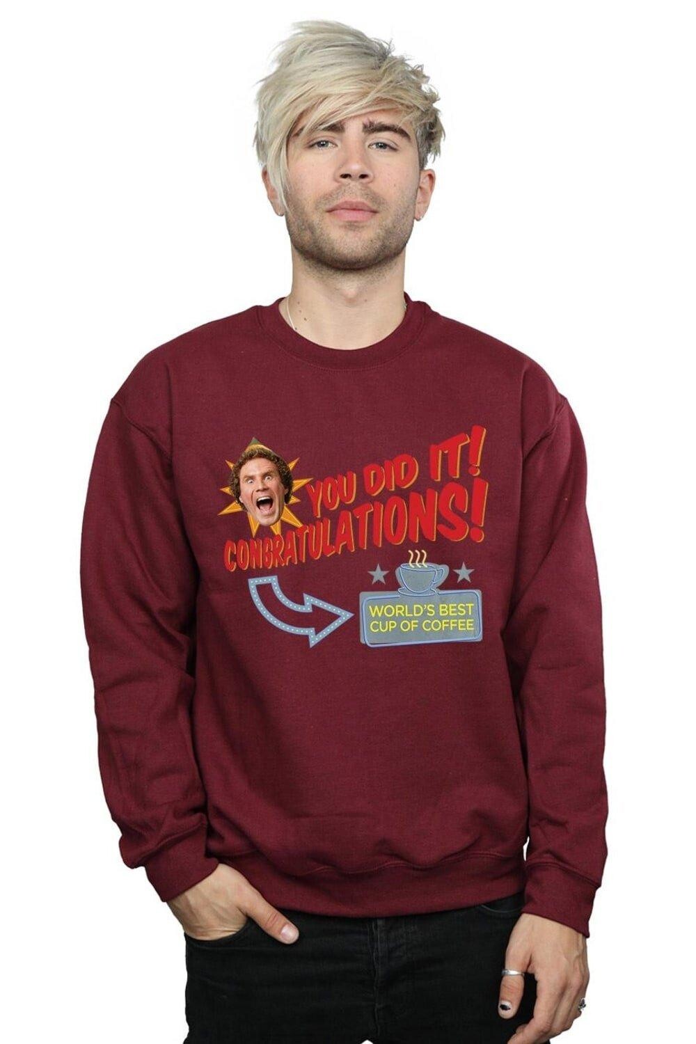 Лучшая в мире кофейная толстовка Elf, красный
Лучшая в мире кофейная толстовка Elf, красный