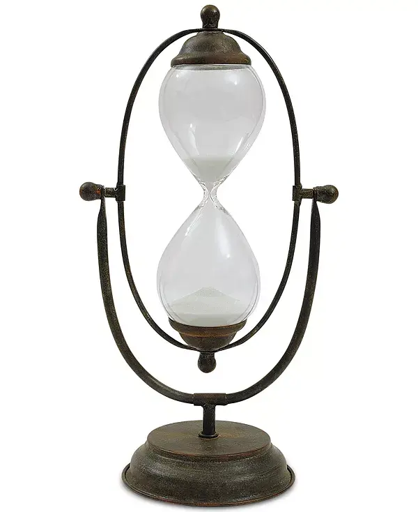 Декоративные песочные часы из металла и стекла 3R Studio, gray
Декоративные песочные часы из металла и стекла 3R Studio, gray