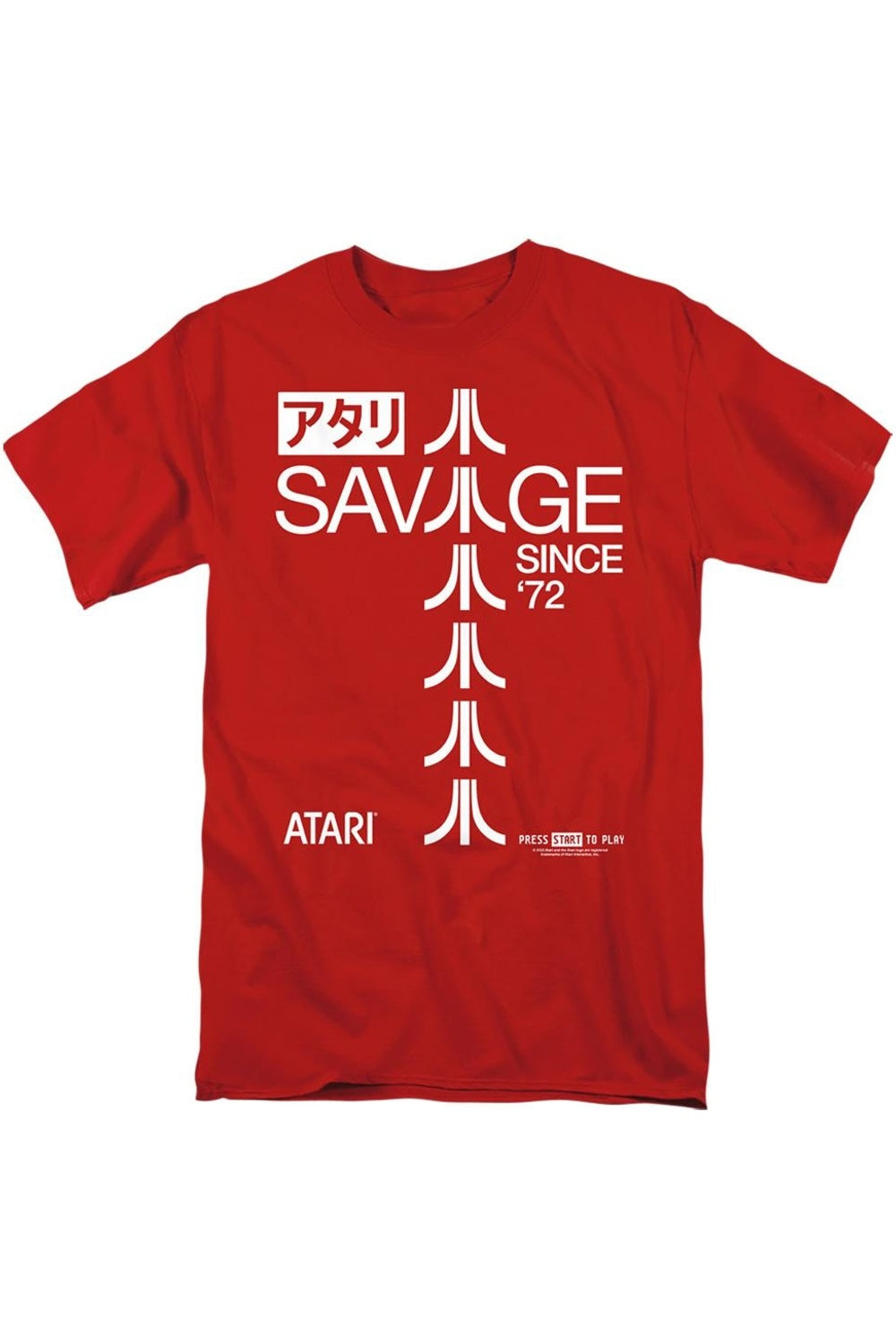 Футболка Atari Savage 72 с коротким рукавом для взрослых Gildan, красный
Футболка Atari Savage 72 с коротким рукавом для взрослых Gildan, красный