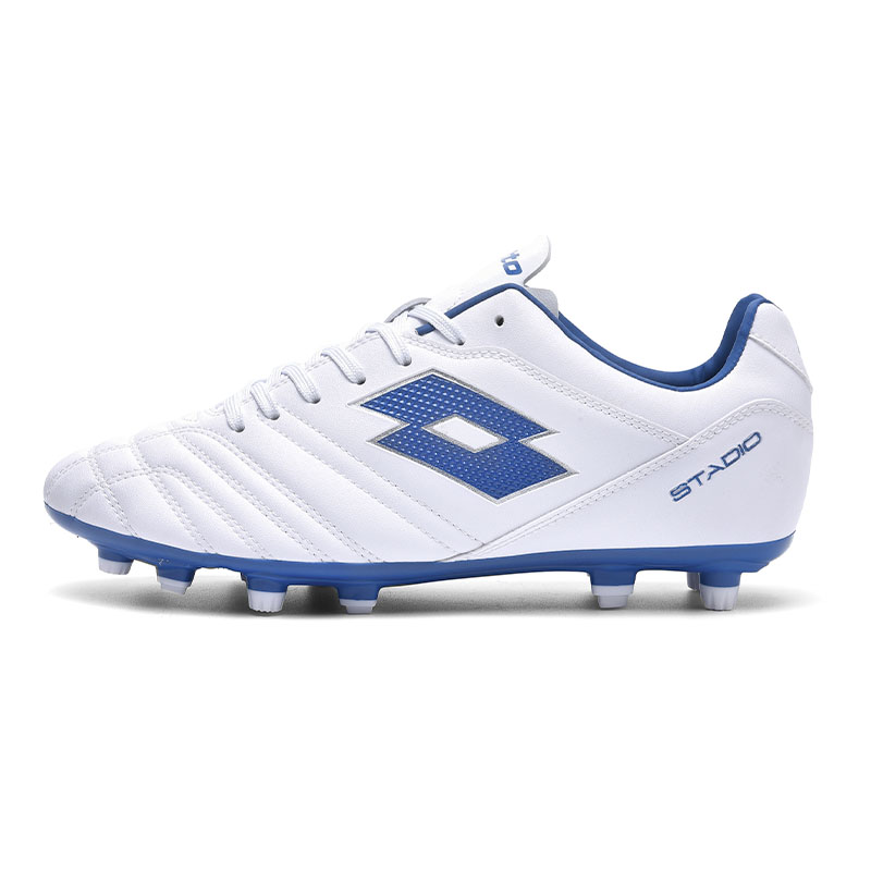 LOTTO Футбольные бутсы мужские, белые, синие, с амортизаторами, противоскользящими и износостойкими свойствами
LOTTO Футбольные бутсы мужские, белые, синие, с амортизаторами, противоскользящими и износостойкими свойствами