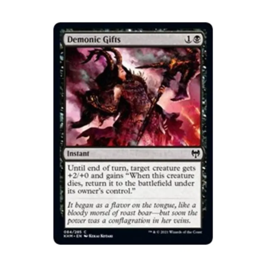 CCG Демонические дары (С), MTG - Kaldheim
CCG Демонические дары (С), MTG - Kaldheim