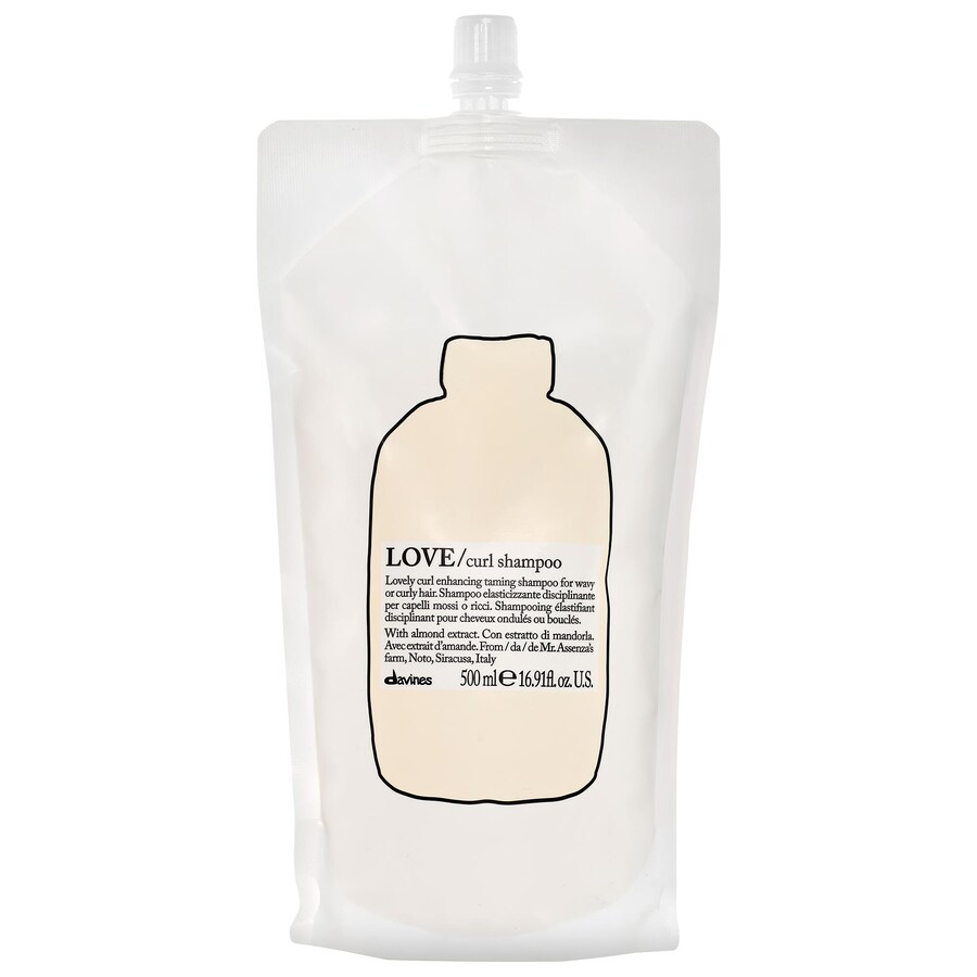 Шампунь LOVE для усиления завивки кудрявых волос Davines, 16.91 oz/500 mL Refill Pouch
Шампунь LOVE для усиления завивки кудрявых волос Davines, 16.91 oz/500 mL Refill Pouch